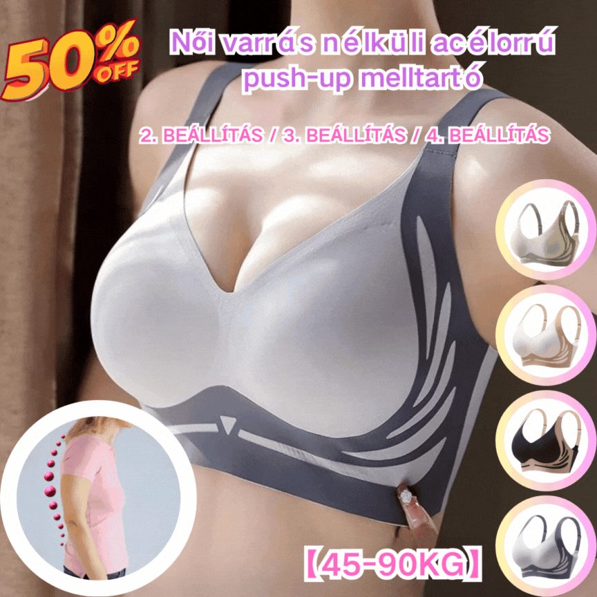 đă4 csomagăNĆi egyrĂ©szes vezetĂ©k nĂ©lkĂŒli melltartĂłâ€ïžă40-85kgă