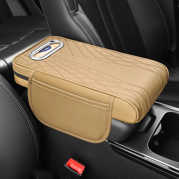 【Oferta specjalna】Wielofunkcyjny skórzany podłokietnik samochodowy 3 w 1