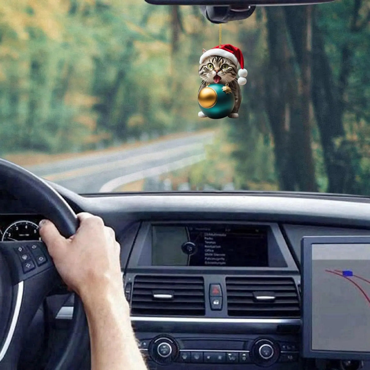 🔥 Tylko 99 zł🐈【Kup 5, a 5 otrzymasz gratis】🎄10 sztuk😻Zawieszki do dekoracji choinki w kształcie kotka