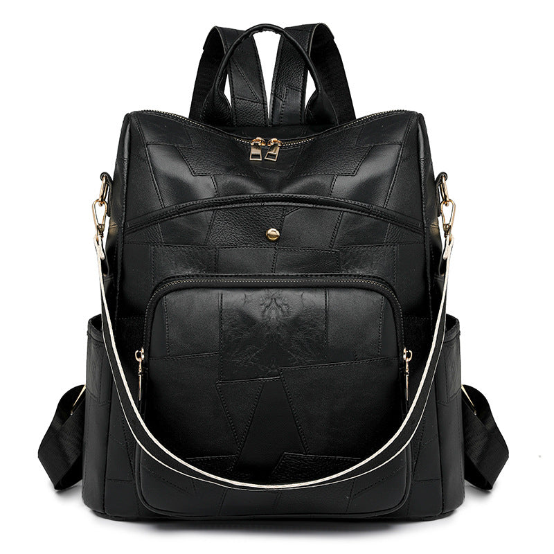 👜50% zniżki dzisiaj👛🌟 Plecak skórzany o dużej pojemności - stylowa i uniwersalna torba damska