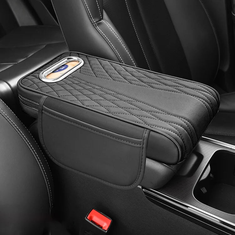 【Oferta specjalna】Wielofunkcyjny skórzany podłokietnik samochodowy 3 w 1