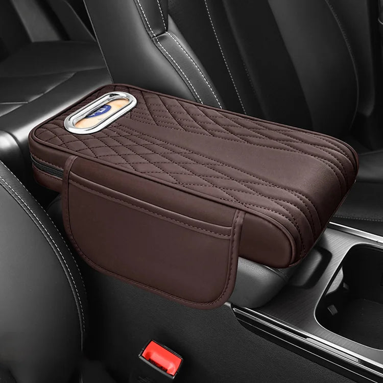 【Oferta specjalna】Wielofunkcyjny skórzany podłokietnik samochodowy 3 w 1