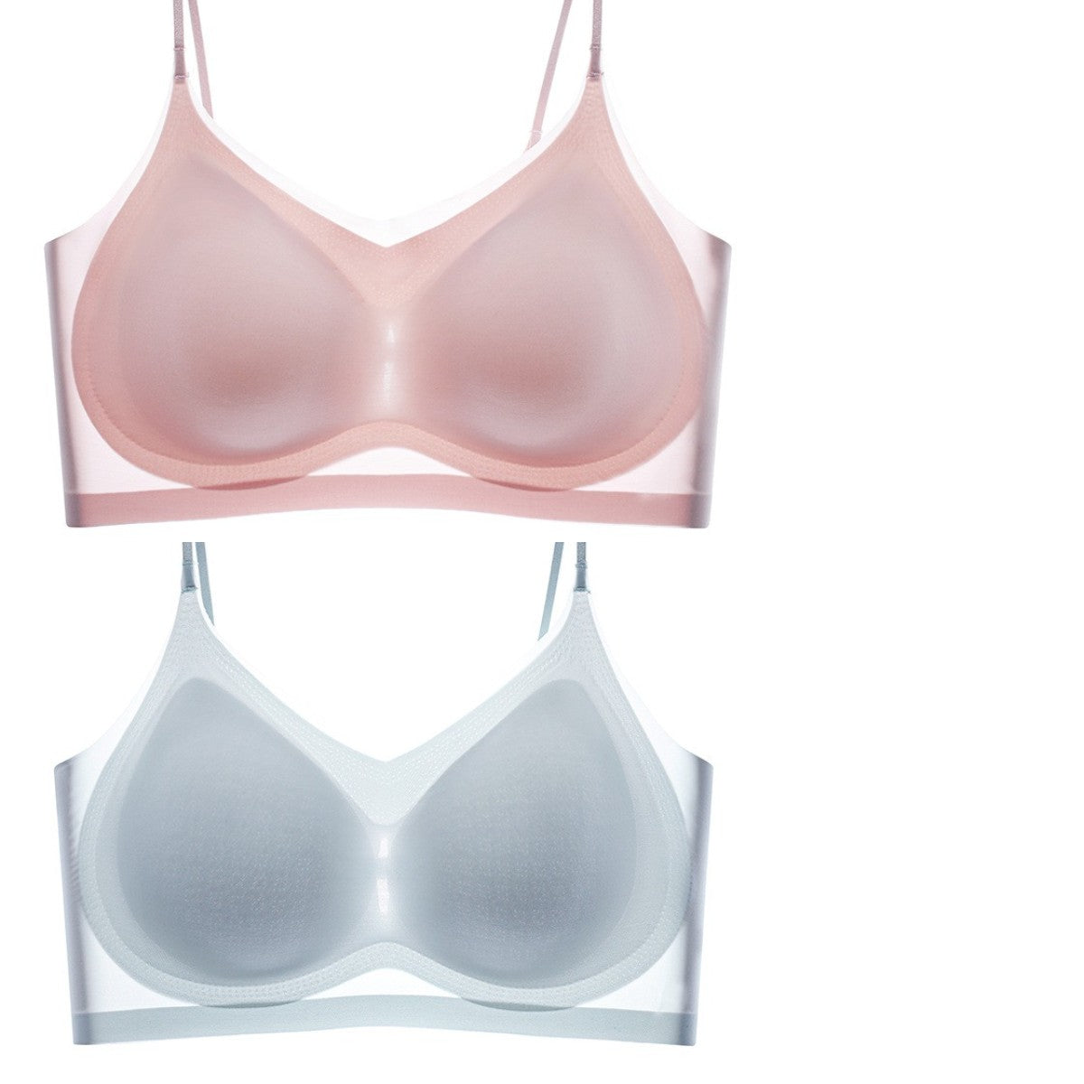 đ„ă2 darabos szettăIdĆben korlĂĄtozott kedvezmĂ©ny - Ice Silk Comfort varrĂĄs nĂ©lkĂŒli, ultravĂ©kony melltartĂł