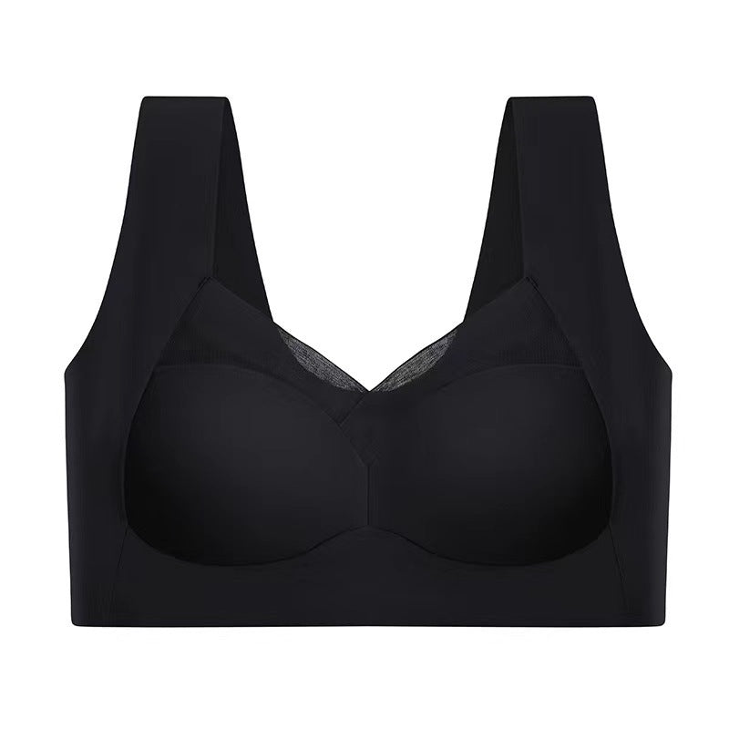 🎽【Kup jeden, a drugi dostaniesz gratis】Biustonosz push-up Ice Silk – wygodny biustonosz dla kobiet w średnim i starszym wieku