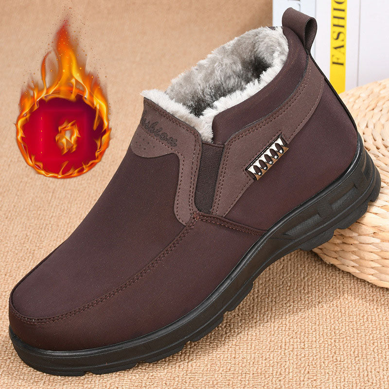 【Nové produkty】【39-47】Nové silné fleecové boty na podzim a zimu, nepromokavé a teplé