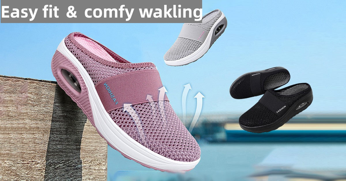 【45% zniżki】【35-43】2025 Buty z pustej siatki z poduszką powietrzną