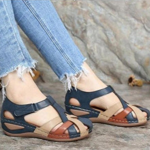 ✨🩰【Poletna posebna ponudba】【Velikosti 35-43】Udobni ženski rimski sandali, mehko usnje - časovno omejena ponudba