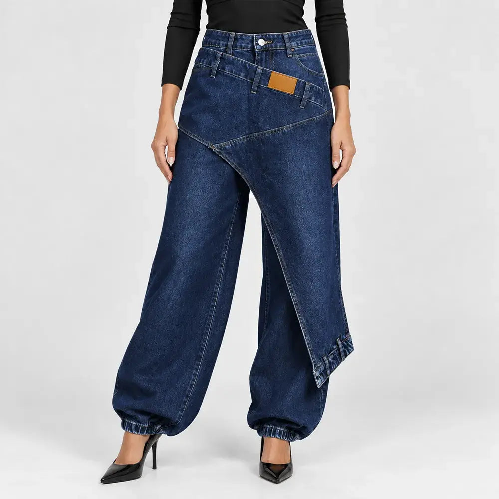 👖【XS-3XL】Stylowe i wygodne jeansy z szerokimi nogawkami ✨💞