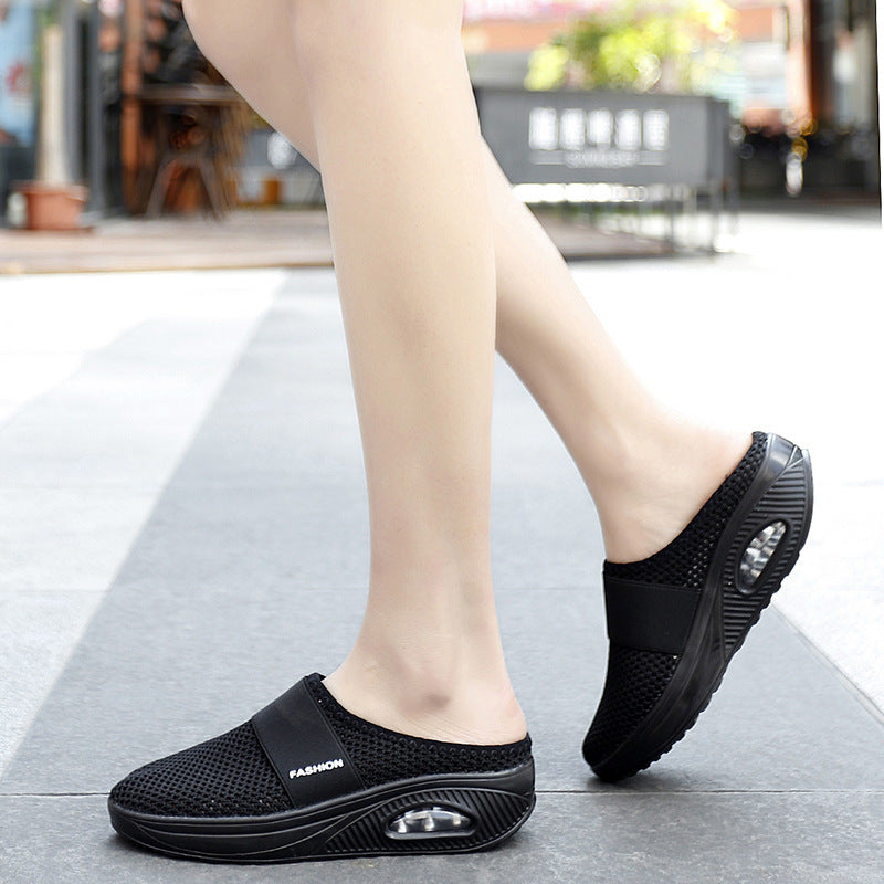 【Najlepiej sprzedające się buty damskie w nowym stylu】【35-43】 2025 buty z poduszką powietrzną i siateczką typu hollow