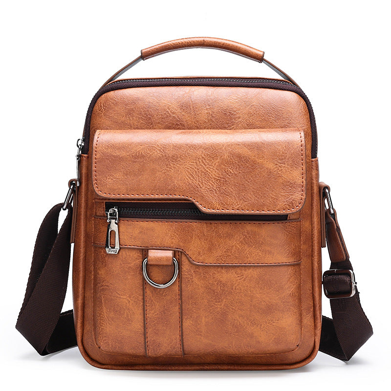 【Compra 1, llévate 1 gratis】👜 Bolso tote casual de cuero para hombre: el segundo artículo a mitad de precio.