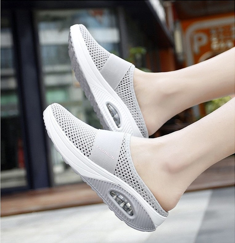 【Najlepiej sprzedające się buty damskie w nowym stylu】【35-43】 2025 buty z poduszką powietrzną i siateczką typu hollow