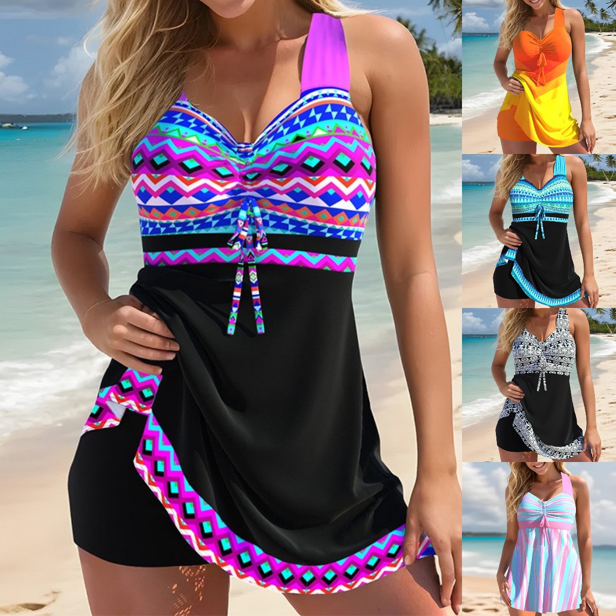 🏊‍♀️👙【Egyet fizet, egyet kap ajándékba】【Féláron korlátozott ideig】Divatos, kiváló minőségű fürdőruha S-5XL