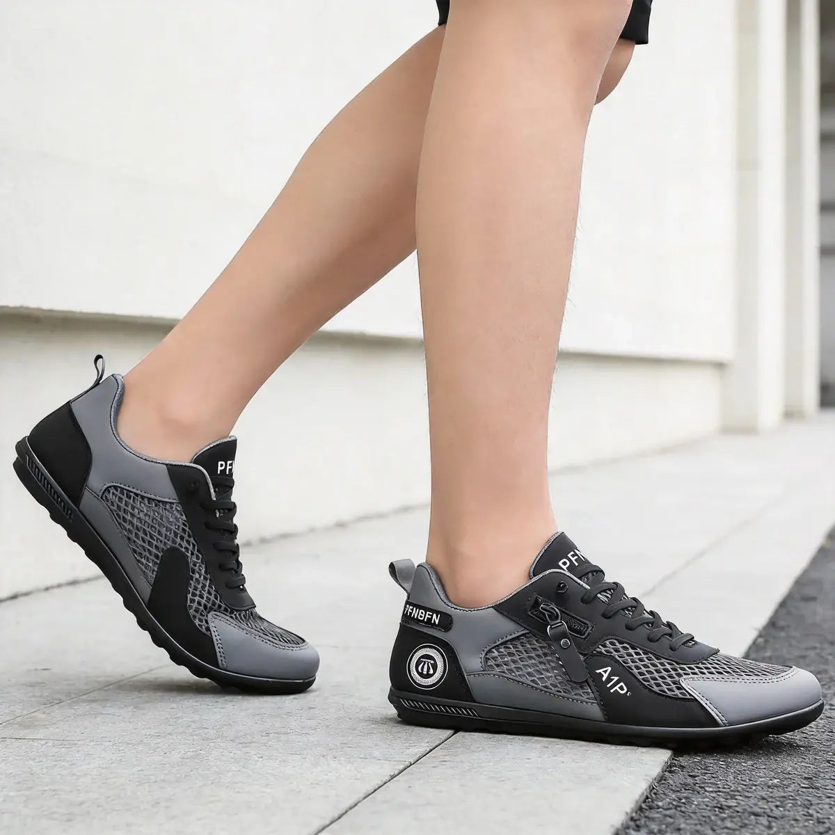 👞🔥【Rozmiary 39-44】Nowe męskie buty sportowe i codzienne - oddychająca siateczka - antypoślizgowa podeszwa