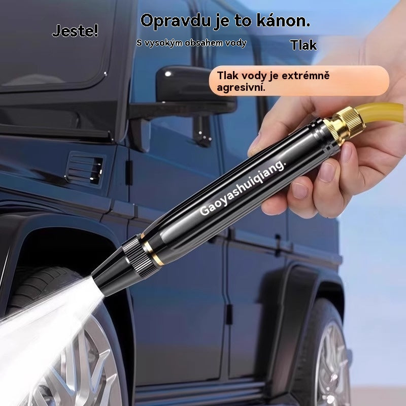 💧🚗【Kup jeden, a drugi dostaniesz gratis】Nowa dysza do myjni samochodowej wysokociśnieniowej, uniwersalna, może być używana do podlewania kwiatów, mycia samochodów i czyszczenia podłóg