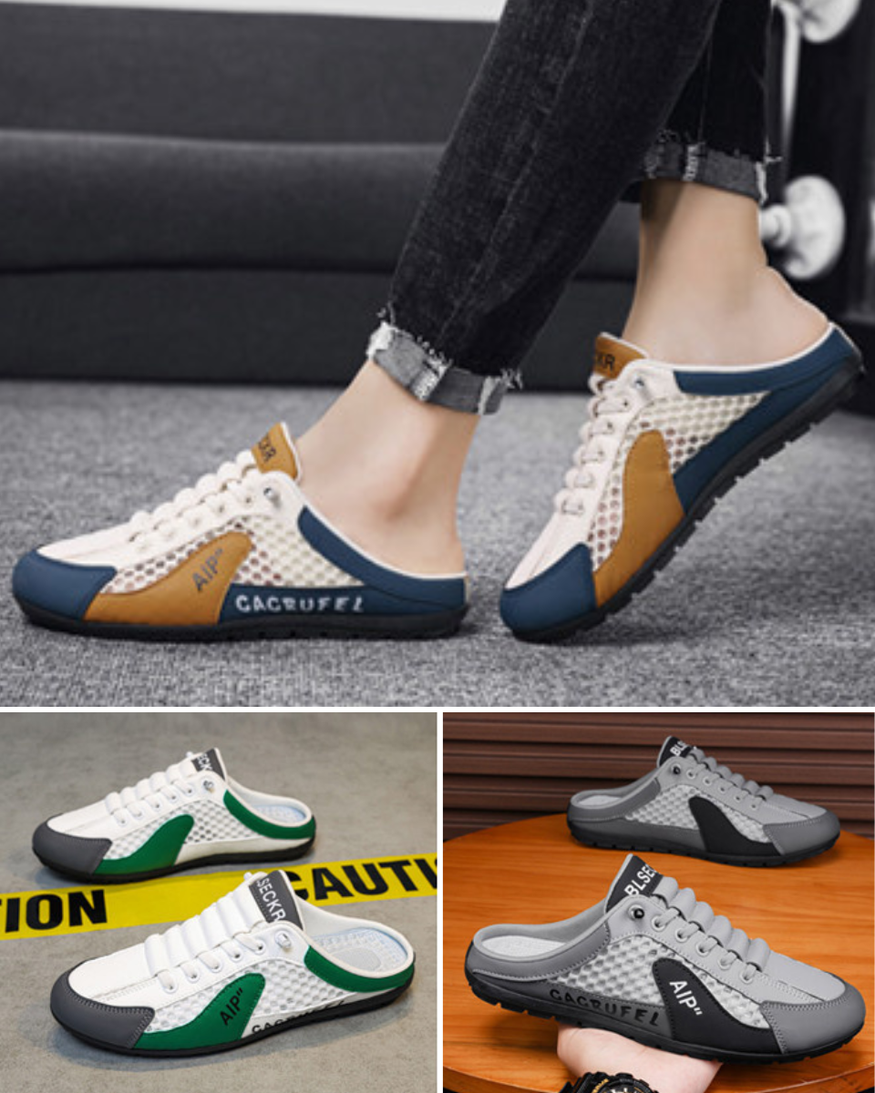 🏆👟【Akcja Lato – 50% taniej 🔥】【39–44】Nowe letnie męskie sportowe klapki codzienne – wykonane z nowego, oddychającego i dezodorującego materiału