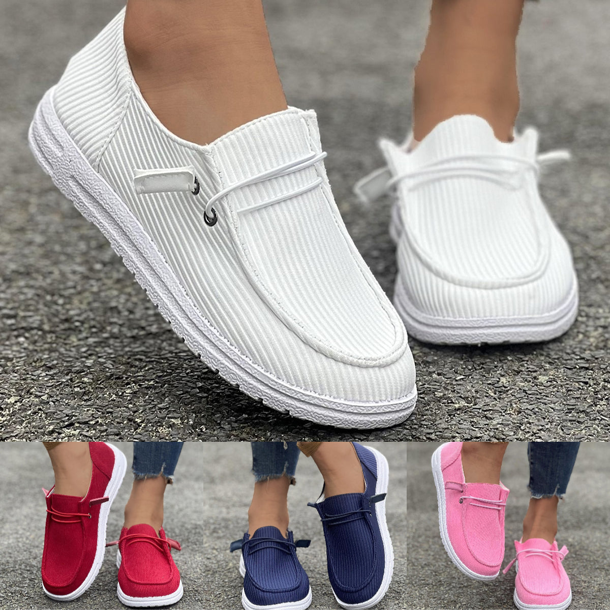 [35-43] Nowe, codzienne, płaskie buty damskie