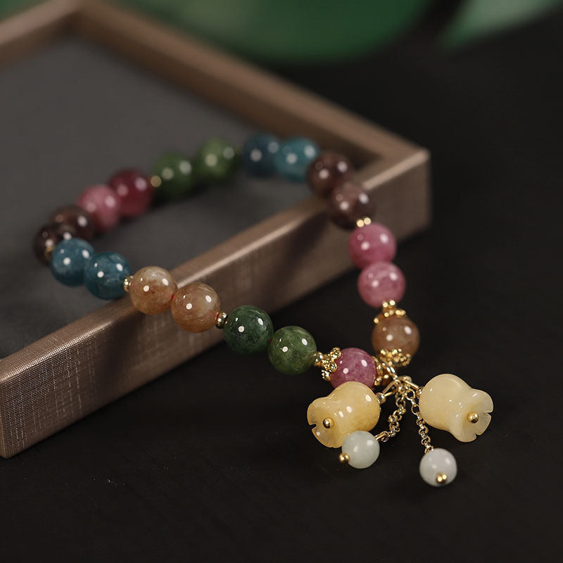 🌸【Kup 1 i otrzymaj 1 gratis】✨Bransoletka z naturalnego turmalinu