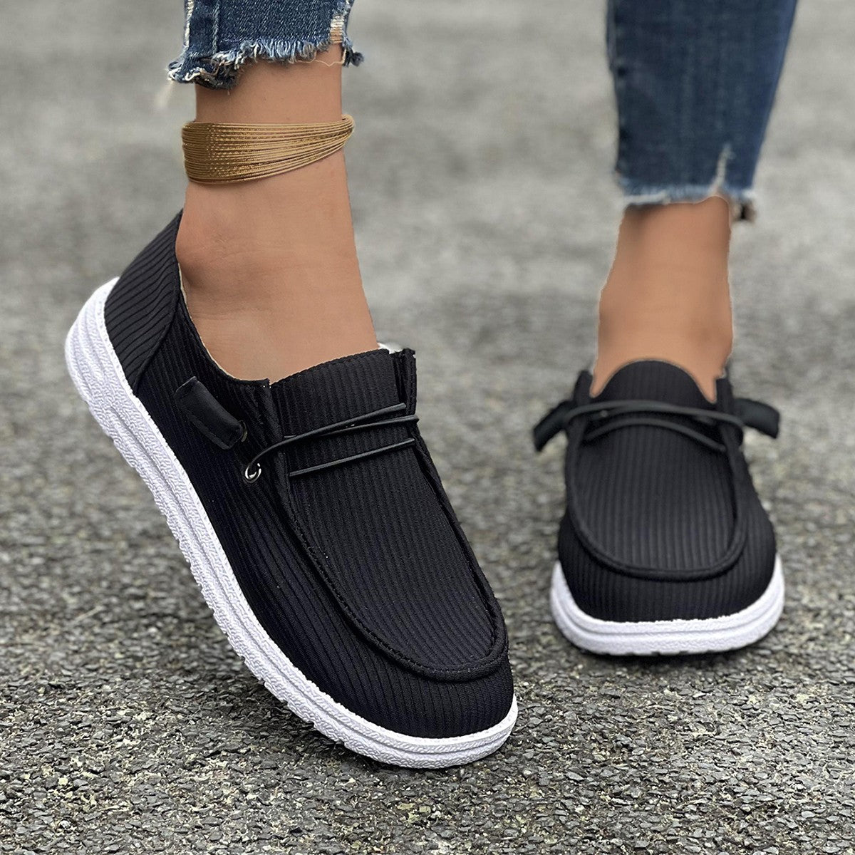 [35-43] Nowe, codzienne, płaskie buty damskie