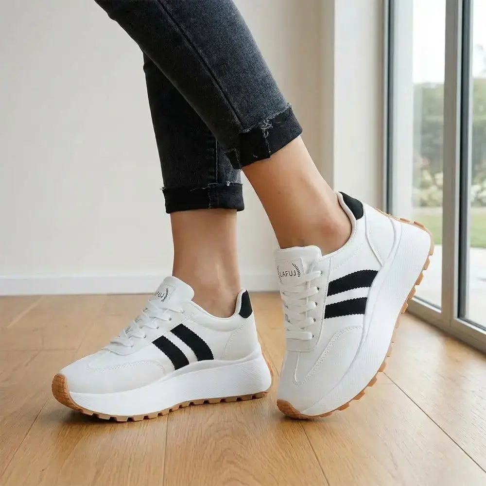 【35-45】👟Buty sportowe na grubej podeszwie z platformą w dużych rozmiarach – buty do chodzenia na co dzień, podnoszące wzrost dla kobiet