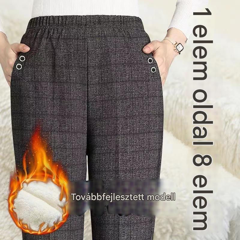 🏆Kup 1, otrzymaj 1 gratis🔥【45-90 KG】Nowe damskie spodnie z wysokim stanem i prostymi nogawkami, idealne na jesień i zimę
