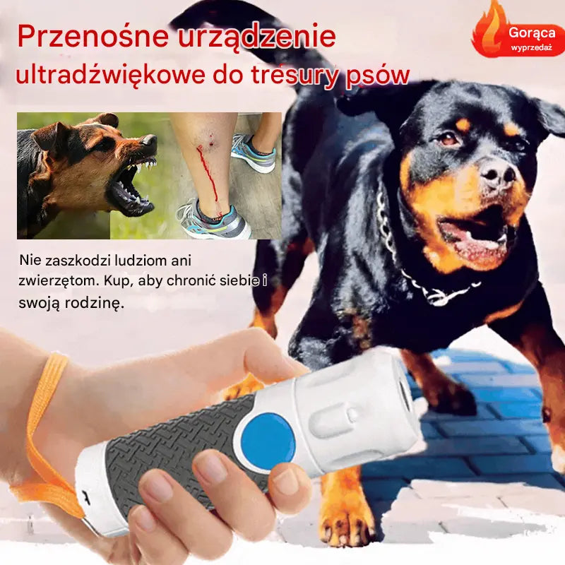 🔥【Kup jeden, drugi otrzymasz gratis】👪Ten ultradźwiękowy odstraszacz psów może chronić Ciebie i Twoją rodzinę!