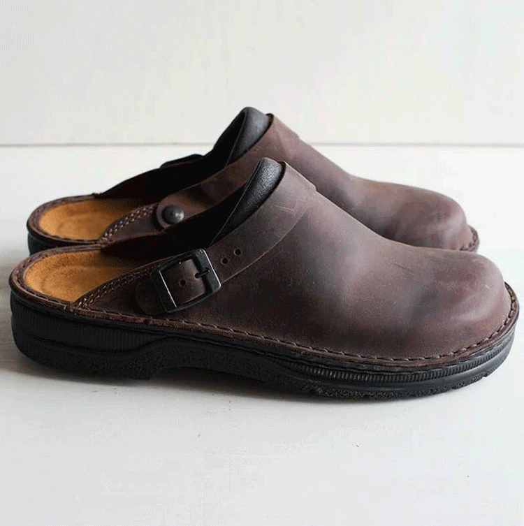 🚩😎 [38–48] 【Bestsellery premium】Wysokiej jakości, wygodne i lekkie skórzane kapcie męskie