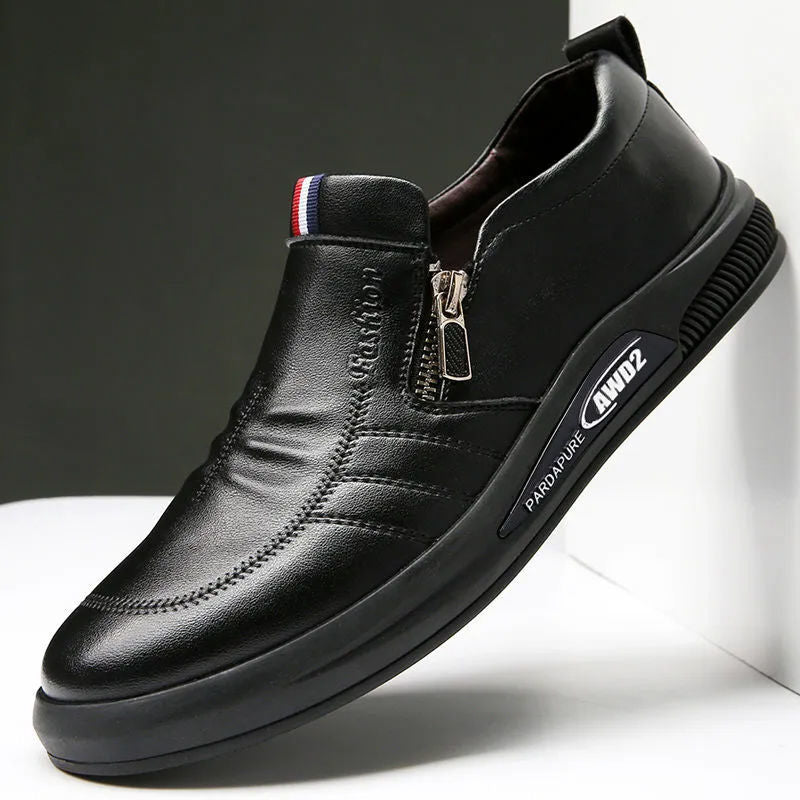 👞【39-44】 2025 nowe buty biznesowe na co dzień, miękka podeszwa i miękka skóra, wygodne i mocne