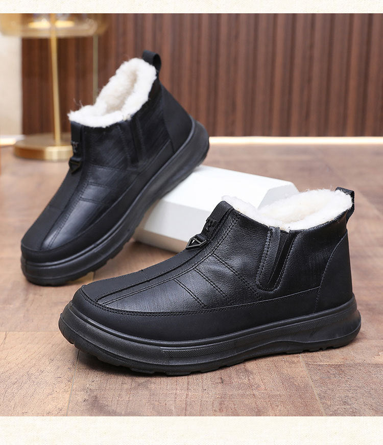 【39-44】2025 nowe ciepłe pluszowe wodoodporne antypoślizgowe buty bawełniane