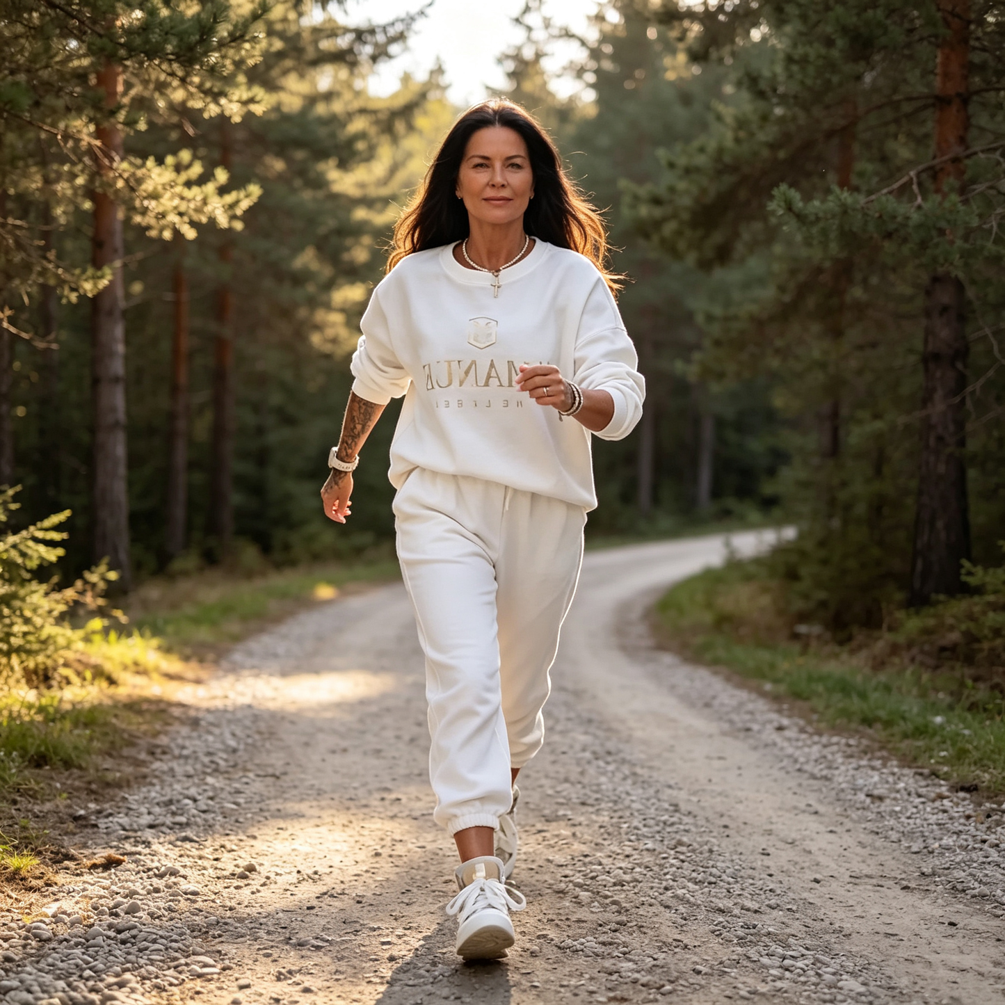 🍁🍂【S-5XL】2026 Nowy damski sportowy strój na co dzień, nadrukowana góra + szerokie spodnie
