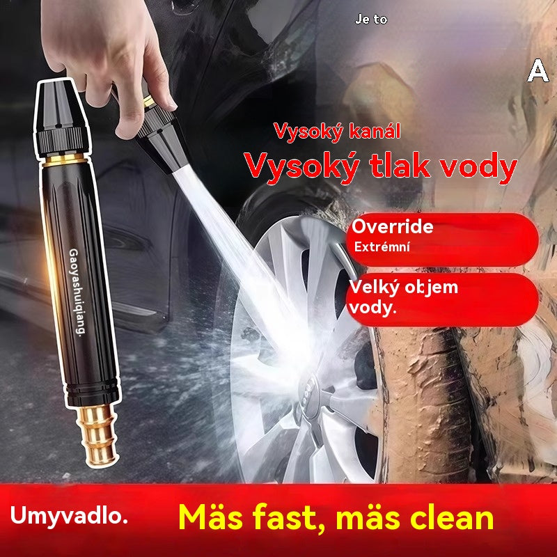 💧🚗【Kup jeden, a drugi dostaniesz gratis】Nowa dysza do myjni samochodowej wysokociśnieniowej, uniwersalna, może być używana do podlewania kwiatów, mycia samochodów i czyszczenia podłóg