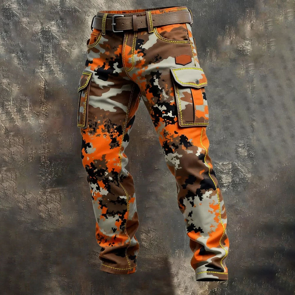 ⏳50% zniżki🔥 Męskie spodnie taktyczne wojskowe, spodnie robocze w stylu retro - wiatroszczelne i ciepłe.