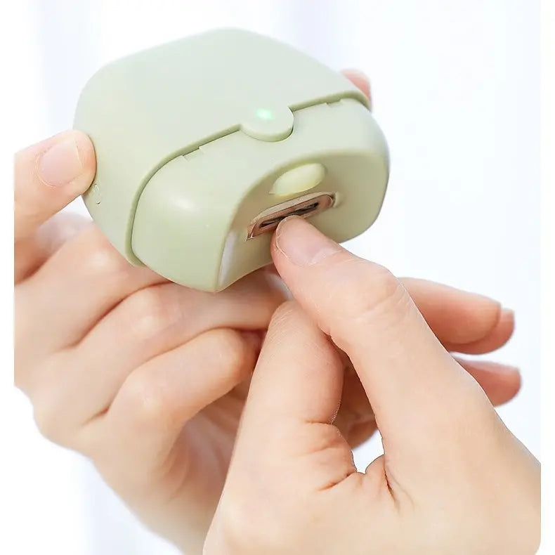✂️💅🔥🔥Wielofunkcyjny elektryczny pilnik do paznokci, elektryczny obcinacz do paznokci z funkcją zapobiegającą przytrzaśnięciu