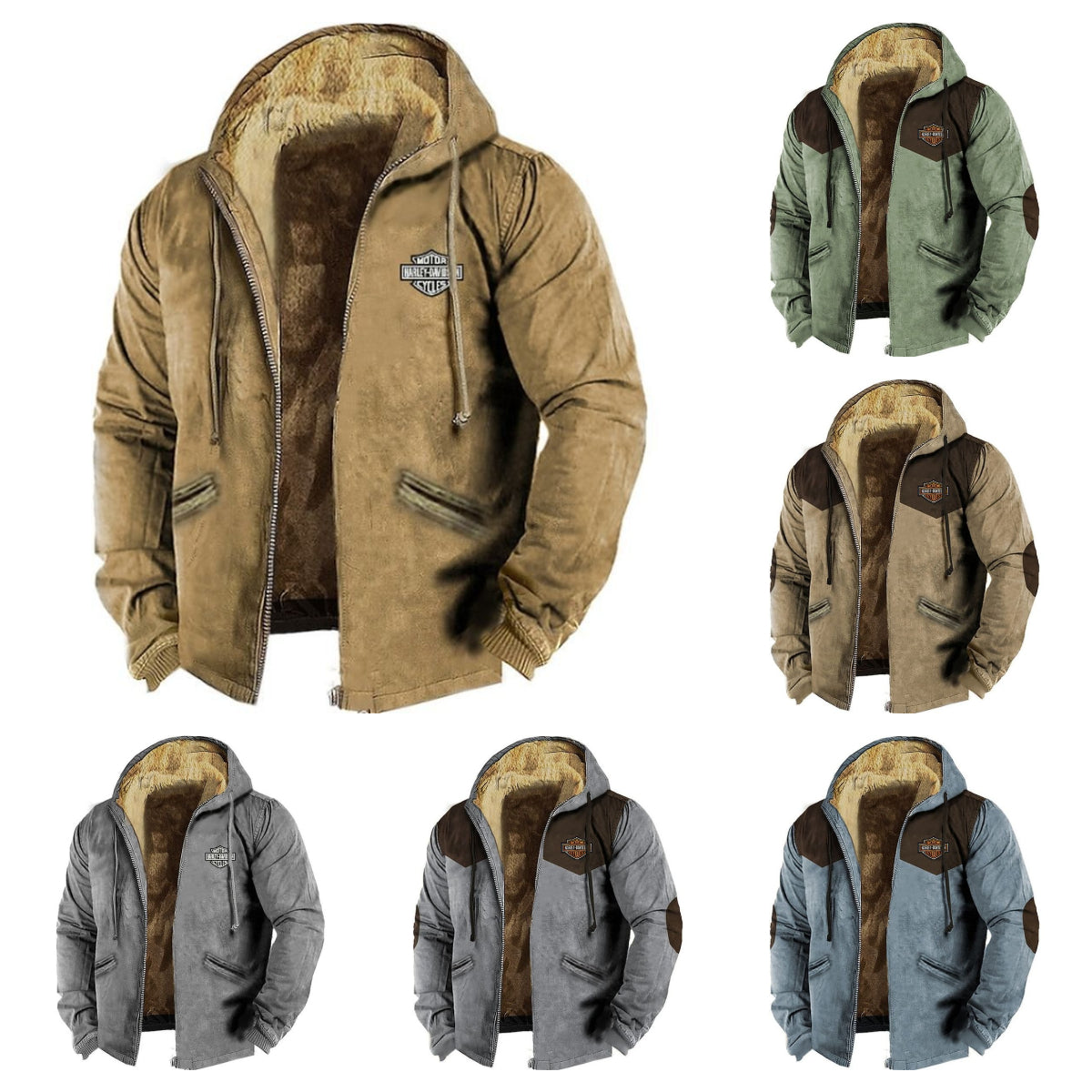 🔥💥【M-5XL】Pánská Mikina s Kapucí 2025 – Podzimní a Zimní Móda, Zpevnění, Teplá a Pohodlná do Chladu