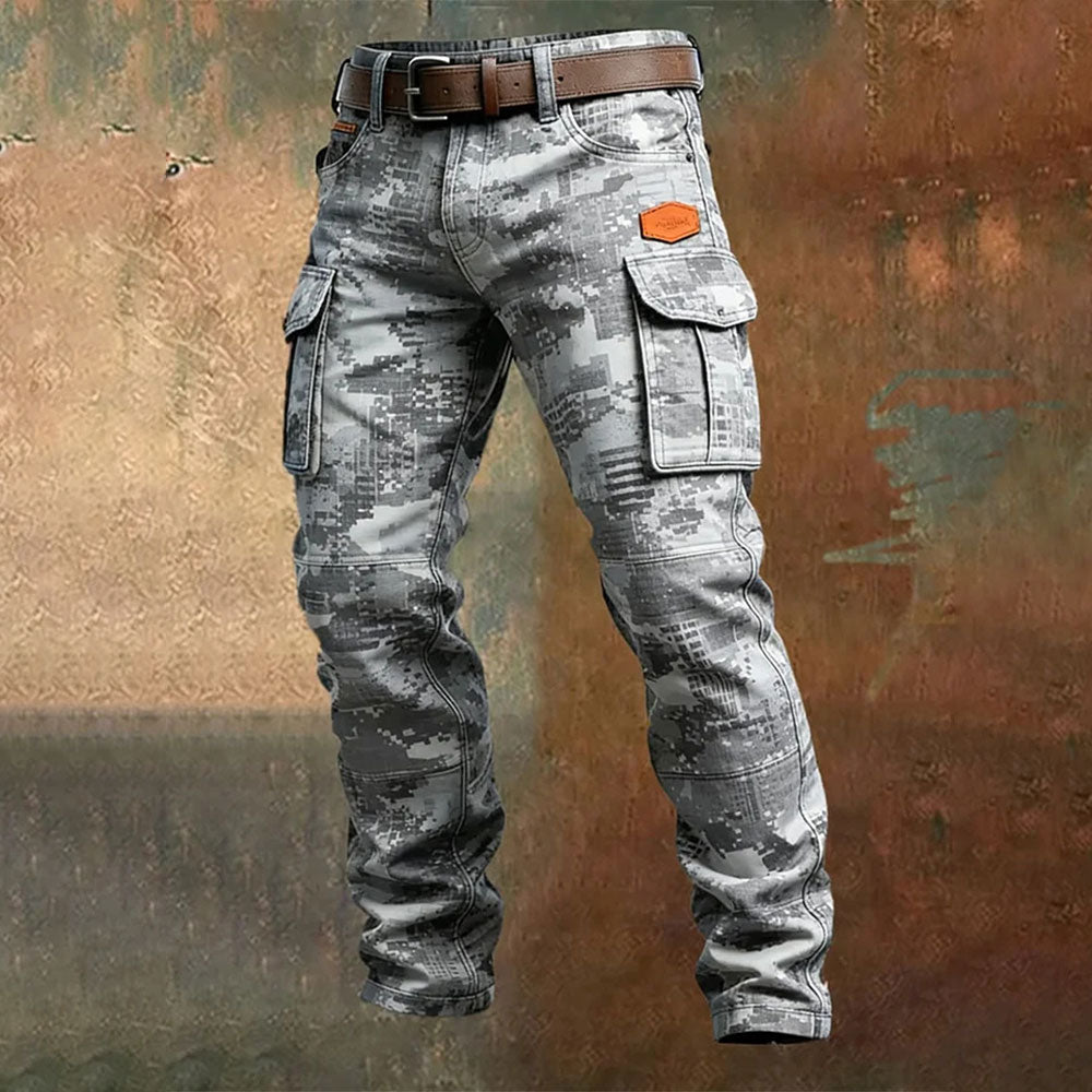 ⏳50% zniżki🔥 Męskie spodnie taktyczne wojskowe, spodnie robocze w stylu retro - wiatroszczelne i ciepłe.