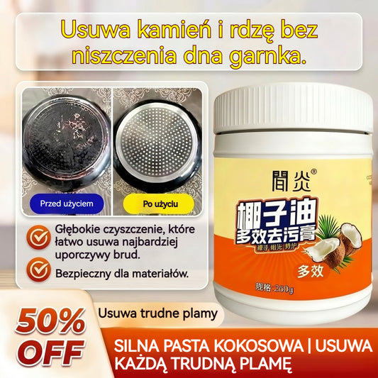 🔥【Kup 1, Drugi GRATIS】Wielofunkcyjny domowy krem czyszczący – usuwa olej, rdzę i kamień.