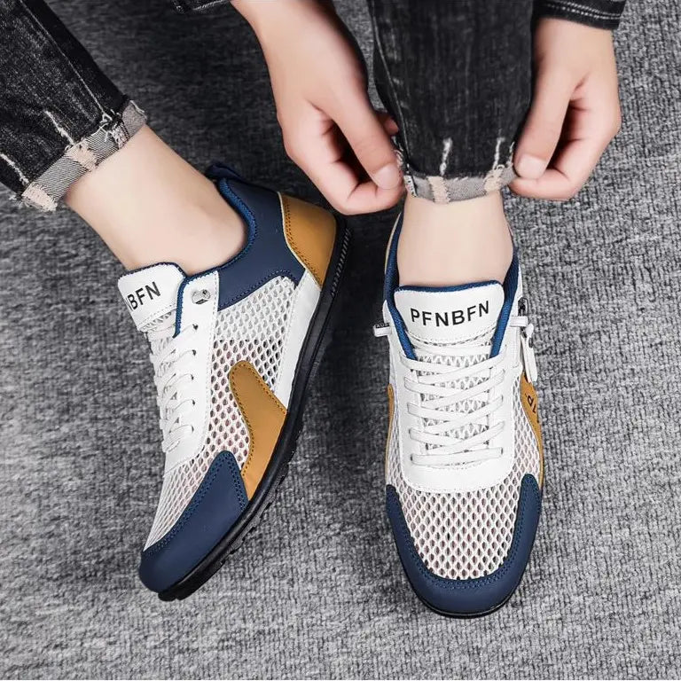 👞🔥【Rozmiary 39-44】Nowe męskie buty sportowe i codzienne - oddychająca siateczka - antypoślizgowa podeszwa