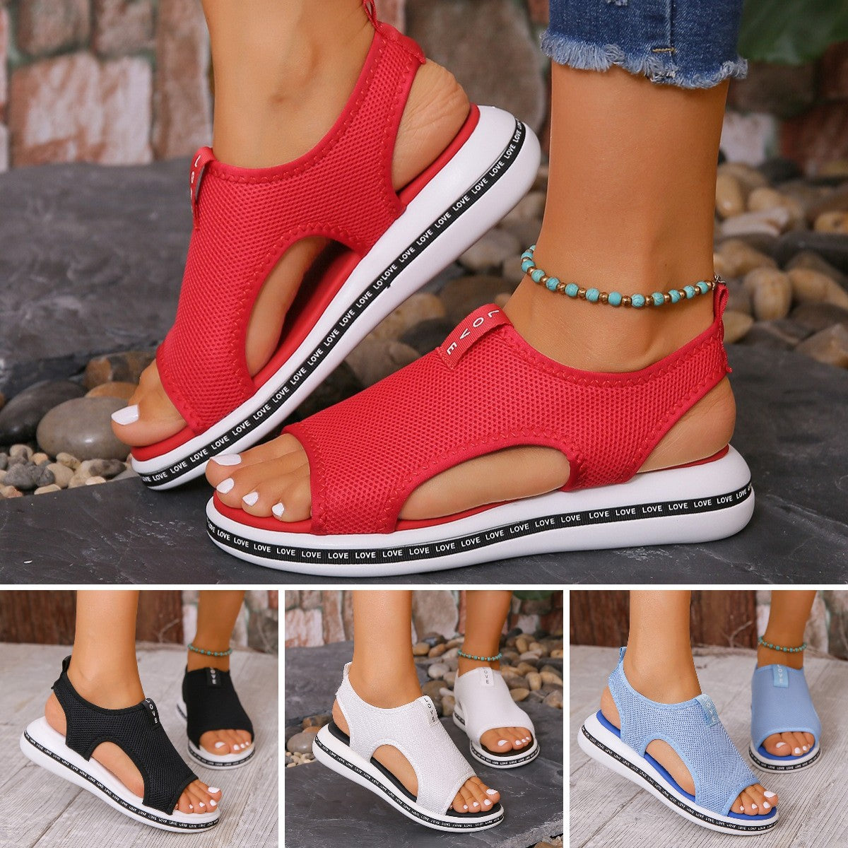 🔥【Zniżka ograniczona czasowo】【36-41】🔥Nowe modne sandały damskie z miękką podeszwą