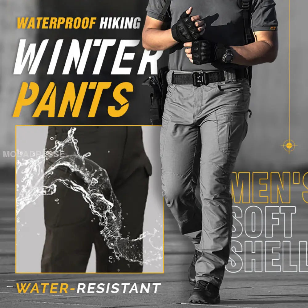 ⌛ POSLEDNÍ DEN VÝPRODEJE – SLEVA 50 %!🔥【S-4XL】 Pánské vojenské taktické kalhoty s větruvzdorným a termoizolačním designem