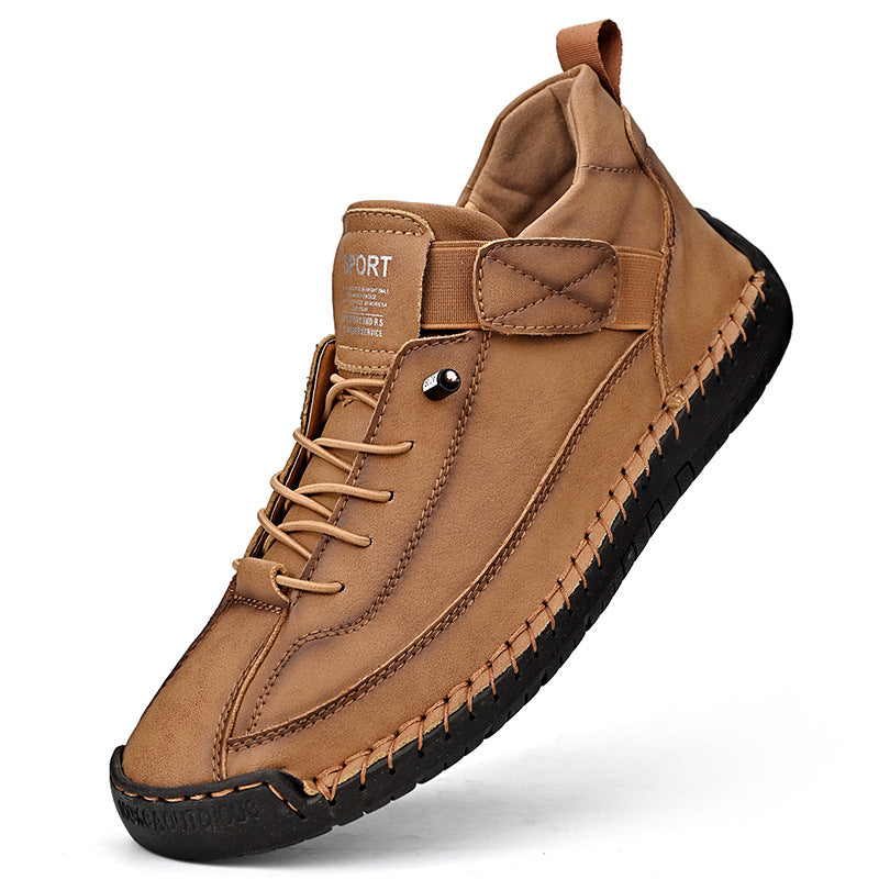 🔥【50% OFF】【38-48】Ležérní pánská obuv pro volný čas, pracovní obuv, outdoorová obuv, šitá obuv