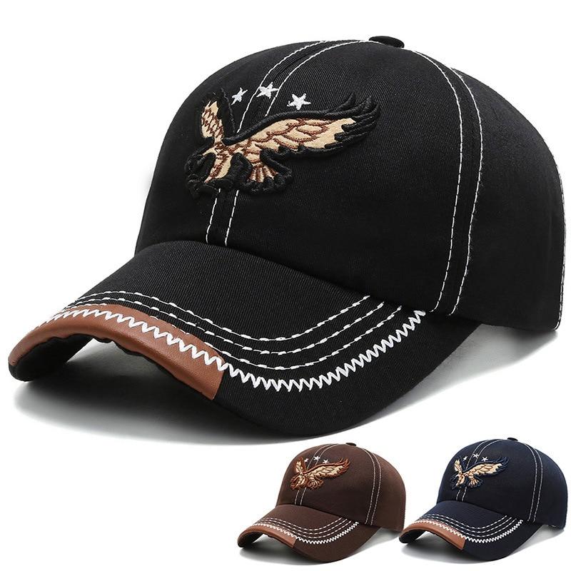 🔥Ostatni dzień - 50% zniżki💙Czapka baseballowa z haftowanym orłem