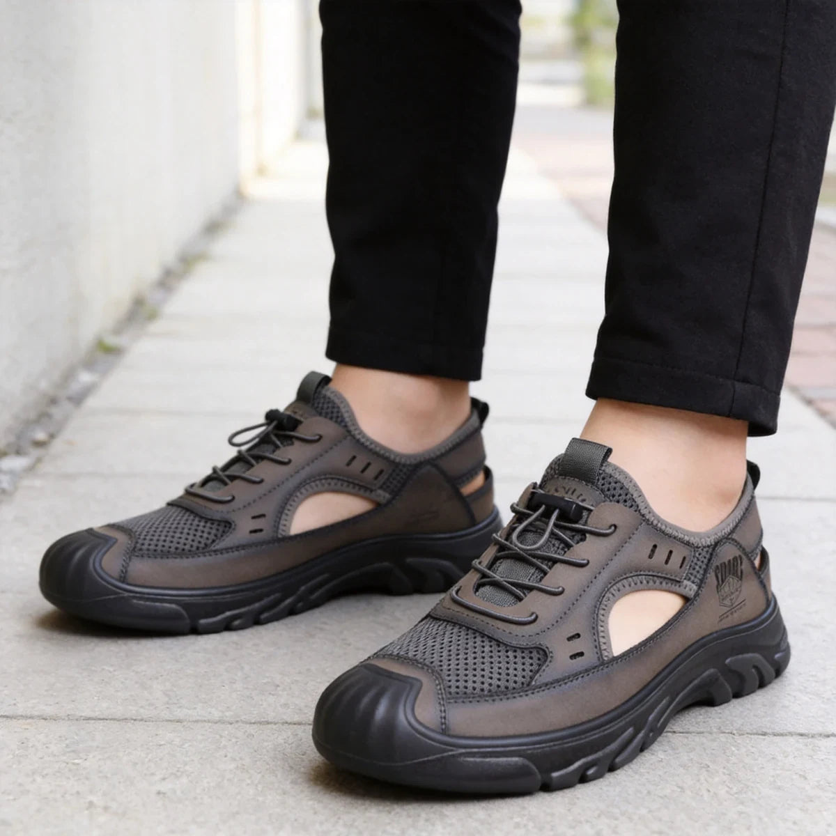 👟Letnia oferta specjalna🏆【Rozmiary 38-46】Nowe letnie męskie sandały antypoślizgowe, lekkie obuwie sportowe i codzienne