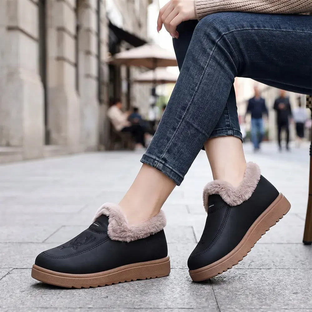 ✨【35-41】2026 Jesienne nowe damskie buty casualowe z miękkiej skóry i bawełny