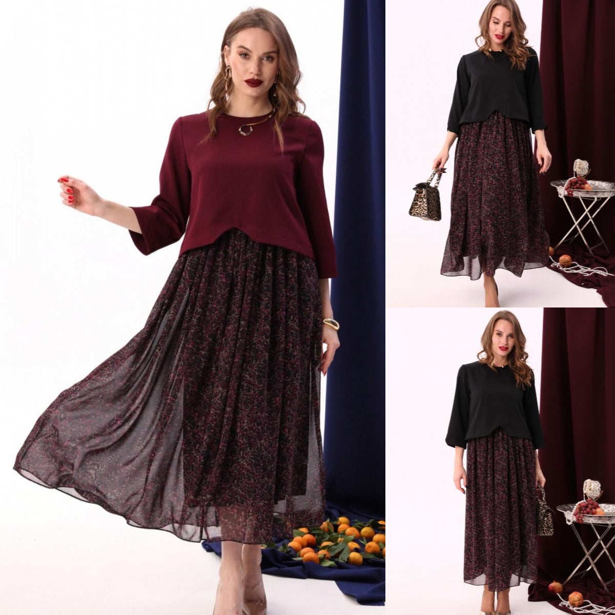 💖💖【S-5XL】Wysokiej jakości wiosenno-letnia nowa elegancka sukienka