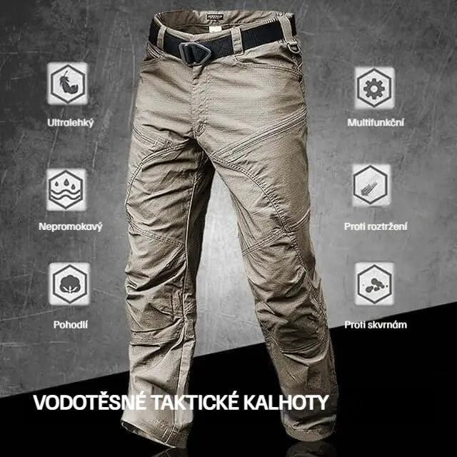 ✨【S-5XL】Vysoce kvalitní nepromokavé a odolné outdoorové pracovní kalhoty, tréninkové a bojové kalhoty, druhý kus za poloviční cenu