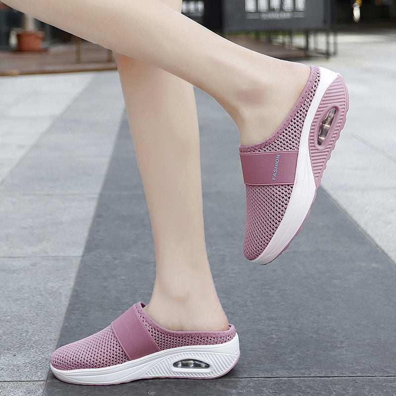【Najlepiej sprzedające się buty damskie w nowym stylu】【35-43】 2025 buty z poduszką powietrzną i siateczką typu hollow