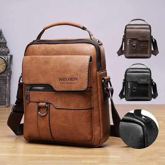 🔥Gorąca wyprzedaż🔥Nowa męska torba na ramię Oxford ze skóry naturalnej/torba crossbody z 2026 r. – kup jedną, drugą za pół ceny