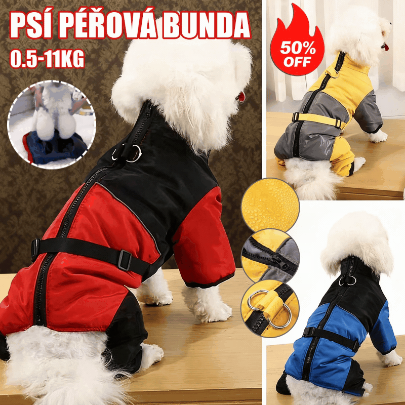 🐕Kurtka dla psa na jesień/zimę, ciepła i wodoodporna