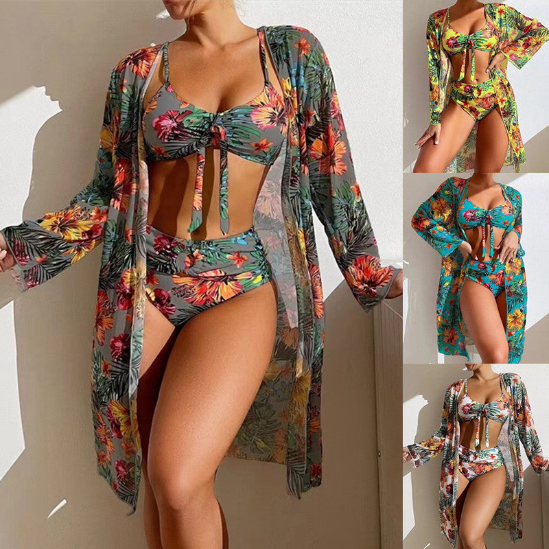 👙☀️【S-2XL】 2026 nový trojdílný set plavek