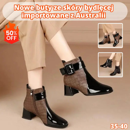 🔥【35-40】2026 nowe buty ze skóry bydlęcej importowane z Australii