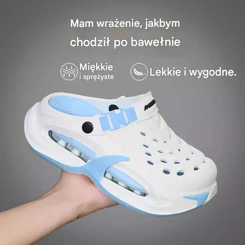 👟50% ZNIŻKI🌬️Męskie sandały wielofunkcyjne 2 w 1: gruba podeszwa EVA, antypoślizgowe, niezwykle lekkie i oddychające🏃‍♂️